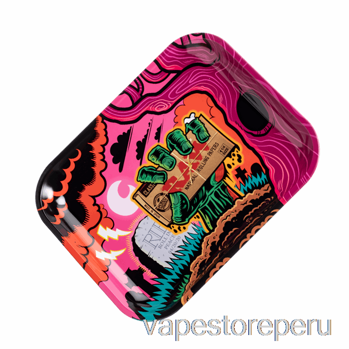 Vape Desechable Raw Bandejas Enrollables De Metal Grandes Zombie